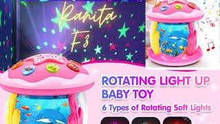 Rotating light up baby toy  #trending #ranitaf3 #asmr #milano #livestream #christmas #love