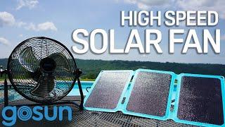 GoSun Breeze | 12 Volt Solar Fan | Off-Grid Cooling