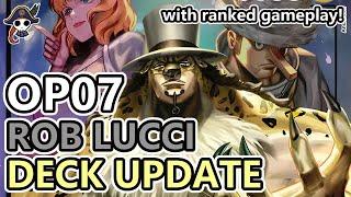 [OP07] ROB LUCCI DECK UPDATE - Let's Revisit Lucci (ranked gameplay)