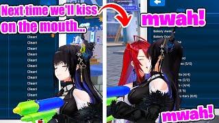 Nerissa Couldn't Resist Anymore and Starts Kissing Elizabeth... 【Hololive EN】