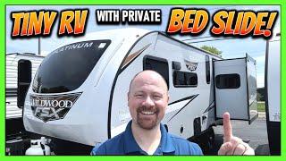 Tiny RV with a Private Bedroom Slide Out!! 2024 Wildwood & Salem FSX 169RSK Travel Trailer