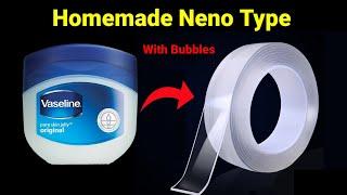 Making Nano Tape With Vasiline Homemade Nano Tape| How to make nano tape at home #viral #trending