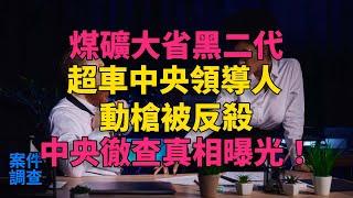 煤礦大省黑二代，超車中央領導人，動槍被反殺，中央徹查真相曝光！ #大案紀實 #刑事案件 #案件解說