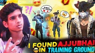  I Found Ajjubhai ( Total Gaming ) in Training Ground Gone Versusin Telugu  | Dhanush FF Gamer |