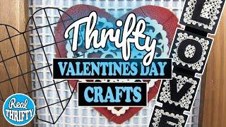 My Valentines Day Thrifty Crafts