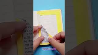 Yellow journal journal with homemade journal set #journal #shorts