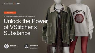VStitcher and Adobe Substance 3D Webinar