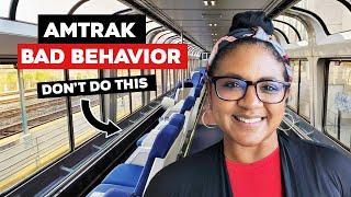 Bad Behavior On Amtrak: 11 Things You Should Never Do On The Train