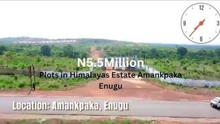 Inside a N5.5M ($4,000) Plots in Himalayas Estate Enugu