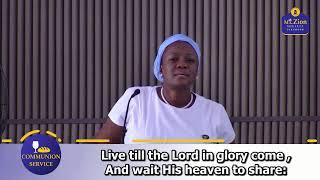 COMMUNION SERVICE || 01-06-25 ||