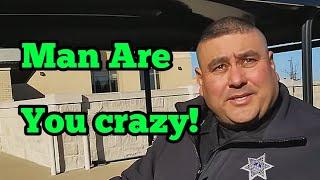 Asking Cops The Same Silly Questions They Ask Us - Original James Freeman Script Flip