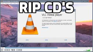 How To RIP Audio CDs using VLC Free Media Player)