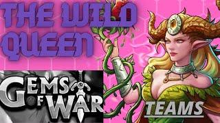 The Wild Queen teams | Gems of War guide 2020 | 2 TWQ teams for PVP, Explore 12 & Guild Wars