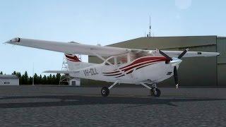 A2A Cessna 182 Skylane - Intro with startup and landing