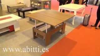 Mesa de centro: convertible, elevable y extensible ¡Cómo funcionan!