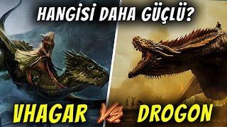 Vhagar VS Drogon  | Kim Kazanır? (House Of The Dragon Ejderhaları)