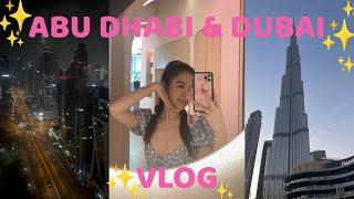 Vlog: UAE  Abu Dhabi and Dubai