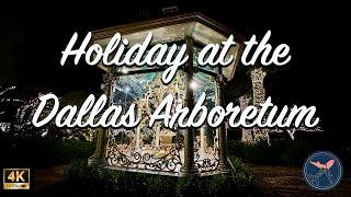 Holiday at the Dallas Arboretum 2024 | Christmas Light Display | Walkthrough and Review