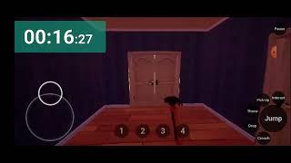 hello neighbor alpha 1 beta test speedrun