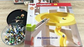 Let's Relax & Unbox! HABA Big Speed Circle ASMR Marble Run Zen #satisfying #asmr #unboxing