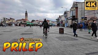 PRILEP, Macedonia 【4K WALKING TOUR】 ‍️ Прошетка во ПРИЛЕП, Македонија (декември 2024) 