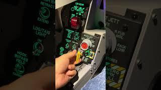 F/A-18 trainer mechanical handle movements - NeoEngress Simulations