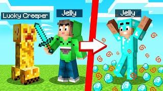 We Found LUCKY CREEPERS In MINECRAFT! (Insane)