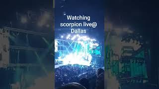 Scorpion live concert Dallas Tx. #scorpion #live #watching #concert #shorts #shortvideo #video