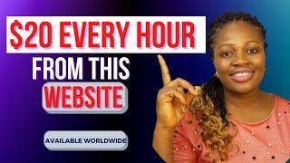 Make $20 Every Hour Typing On This Website | How To Make Money Online (2022) | Available worldwide