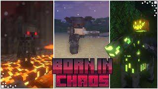 Born In Chaos (Minecraft Mod Showcase) | New Mobs, Weapons & Armor | Best Mod for Halloween | 1.19