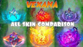 Vexana All Skin Comparison 2025