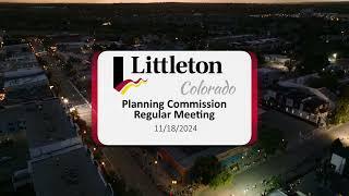 Planning Commission Meeting - 11/18/2024