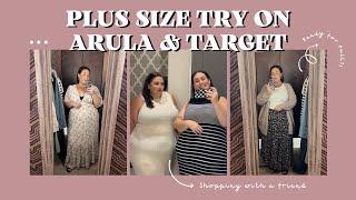 Shop with Me at Arula & Target | Plus Size Vlog