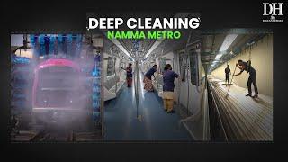 Inside Bengaluru Metro: How trains are deep cleaned