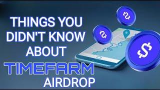 Timefarm airdrop overview - watch boosters and other features