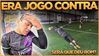 JOGO CONTRA NO GOLEIRO DE ALUGUEL, SERÁ QUE DEU BOA? #goleiro #futebol #fyp