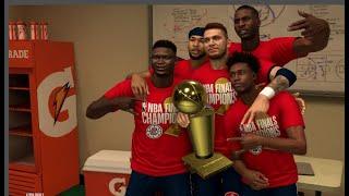 TEAM ZION VS TEAM TATUM | NBA FINALS GAME 4 FULL GAME SIMULATION HIGHLIGHTS! | NBA 2K20