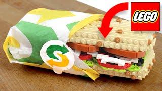 SUBWAY asked ME for a LEGO Sandwich?!