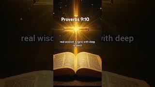 The Beginning of True Wisdom – #Proverbs #BibleShorts #WisdomOfGod #VoiceOfScripture