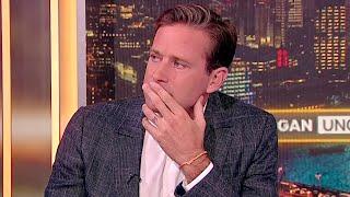 Armie Hammer Breaks Down in Tears While Addressing Cannibalism Allegations