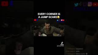 They’re always hiding around a corner #youtube #gaming #funny #jumpcare #horrorgaming #outlast