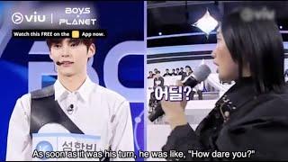 Trainee, Sung Han Bin Waacking Battle with Lip J  | BOYSPLANET