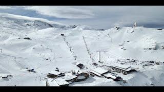 Sierra Nevada se carga de nieve para la Primavera 2025