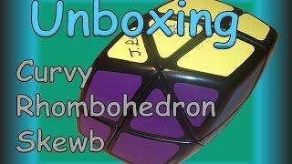 Unboxing: Curvy Rhombohedron Skewb by Lanlan and John Lin