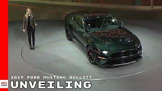 2019 Ford Mustang Bullitt Unveiling