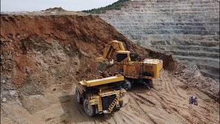 Komatsu PC3000 Electric Front Shovel - The biggest mining machine in Romania