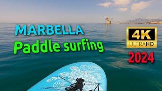 PADDLE Boarding MARBELLA.   Adventure on the waves. PoV you are the meme