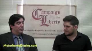 MotorHome Diaries Jason Talley with Campaign for Liberty's John Tate on Auditing the Federal Reserve