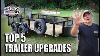 TOP 5 Utility Trailer Upgrades