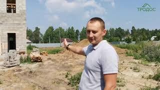 Проект дома-бани в Тюмени, посёлок Ёлки. Строительство домов под ключ в Тюмени